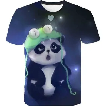 Dívčí tričko Dětské tričko se zvířetem B1594 5 A