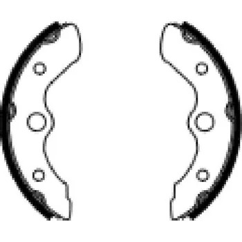 Auto-moto Brzdové čelisti FERODO 225129222 225129222