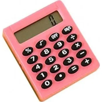 Kancelářská technika Kapesní kalkulačka K2904 růžová