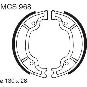 Motodíl Brzdové čelisti LUCAS MCS 968 MCS 968