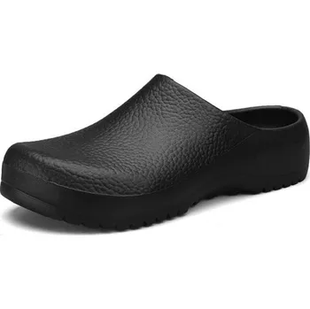 Pánské pantofle Voděodolné uzavřené pantofle pro ženy i muže Unisex domácí obuv s krytou špičkou Měkká stélka Protiskluzová podrážka Pohodlné nazouvání černá 40-41