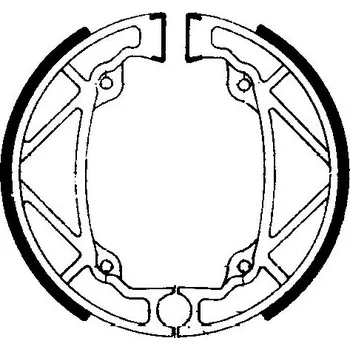 Auto-moto Brzdové čelisti FERODO 225129116 225129116