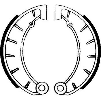 Auto-moto Brzdové čelisti FERODO 225129152 225129152