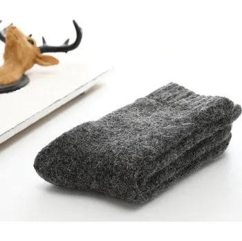 Pánské teplé ponožky tmavě šedá