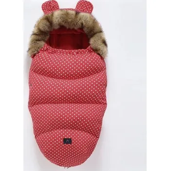 Přeprava dětí Zimní fusak s oušky 14