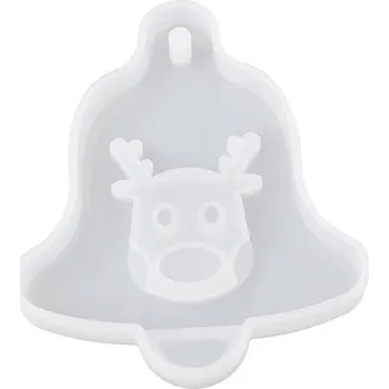 Vánoční dekorace Silikonové formičky na ozdoby zvonek 2