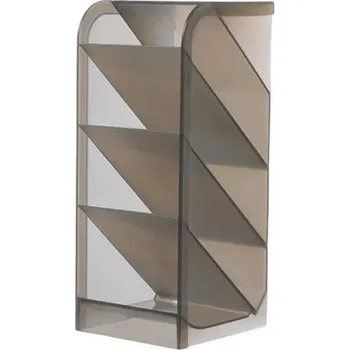 Úložný box Organizér 20 x 9 x 8 cm transparentní šedá