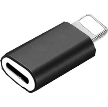 Redukce Redukce pro Apple iPhone Lightning na Micro USB K139 černá