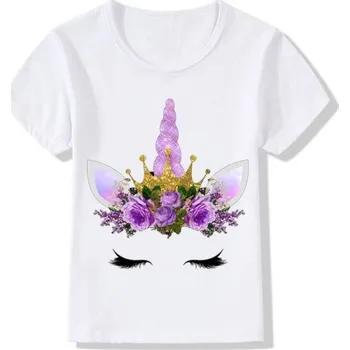 Dívčí oblečení Dívčí tričko s jednorožcem B1545 3 G