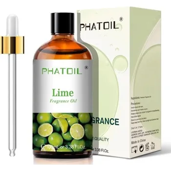 Vůně do bytu Ovocný aroma olej 100 ml Esenciální olej do difuzéru a aromalampy Vonný olej pro výrobu svíček Domácí vůně Přírodní esence Lime