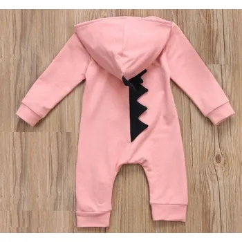 Kojenecký overall Kojenecký overal - Dinosaurus J1341 růžová 0-6 měsíců