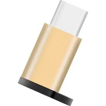 Redukce Redukce USB-C na Micro USB zlatá