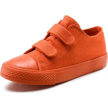 Dívčí tenisky Dětské plátěné tenisky A764 oranžová 33,5