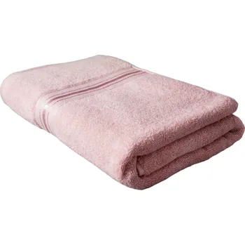 Bavlněná osuška 140 x 70 cm růžová