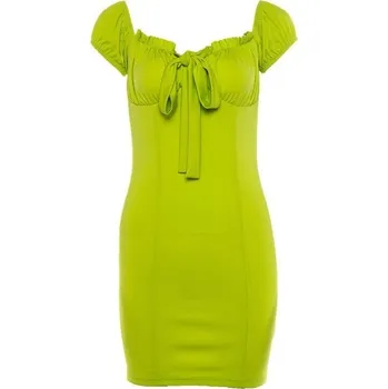 Dámské šaty Letní mini šaty zelené M