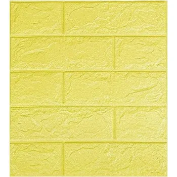 Tapeta Samolepící tapeta na zeď 35 x 38 cm žlutá