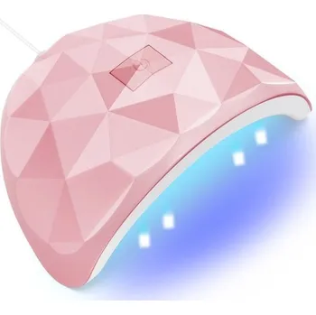 UV lampa na nehty UV/LED sušička na nehty 88 W J251 růžová
