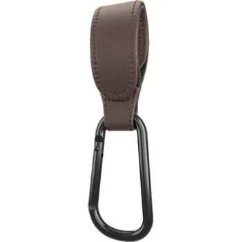 Háček na kočárek P3627 tmavě hnědá