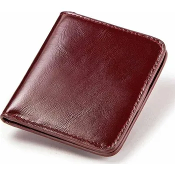 Peněženka Pánská kožená peněženka M625 vínová