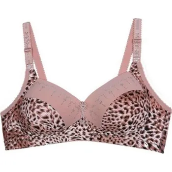 Podprsenka Podprsenka s leopardím vzorem levandulová 90B