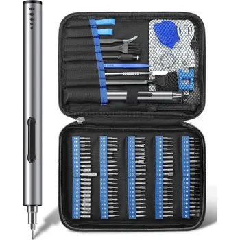 Šroubovák Elektrický šroubovák s bity 120 ks