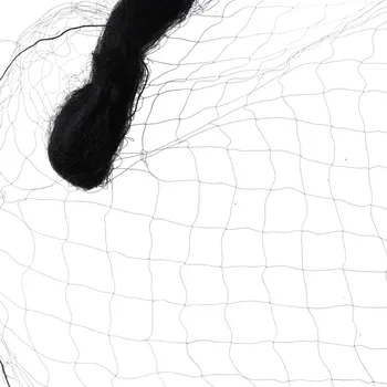 Nylonová černá síť proti ptákům 3 x 10 m Oko 1,5 x 1,5 cm Ochranná síť na stromy keře záhony vinice skleníky a pergoly