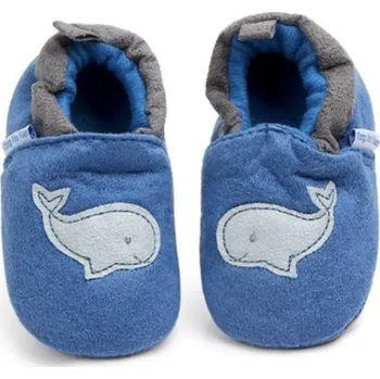 Dívčí bačkory Dětské capáčky A6 modrá 12-18 měsíců