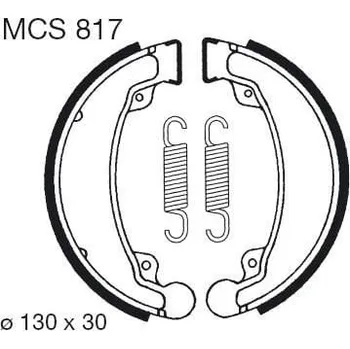 Motodíl Brzdové čelisti LUCAS MCS 817 DAELIM NS 125 1997-2005