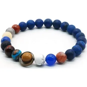 Náramek Korálkový náramek s planetami 16 cm 4