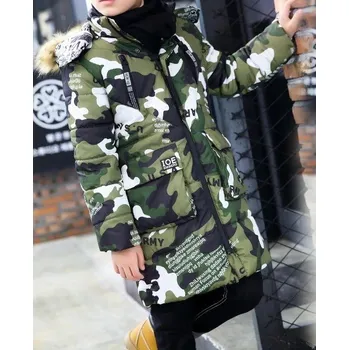 Chlapecká maskáčová bunda 8