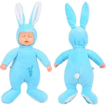 Panenka Panenka plyšový králík světle modrá