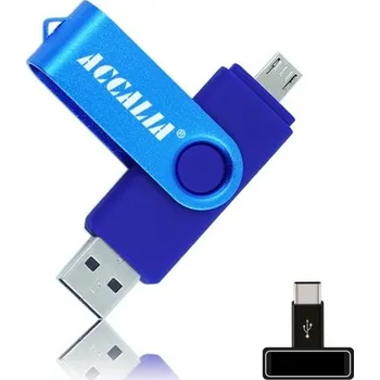 USB flash disk OTG USB flash disk J8 modrá 4GB