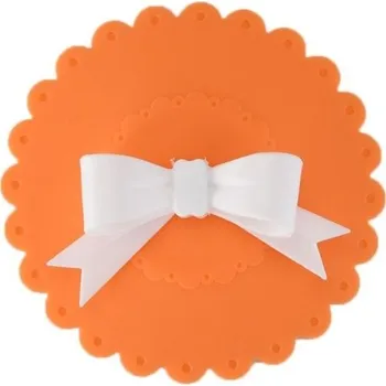 Silikonový kryt na hrnek s mašlí 5