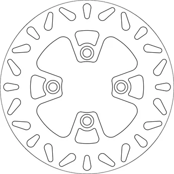 Brzda pro motocykl brzdový kotouč, NEWFREN DF4076A
