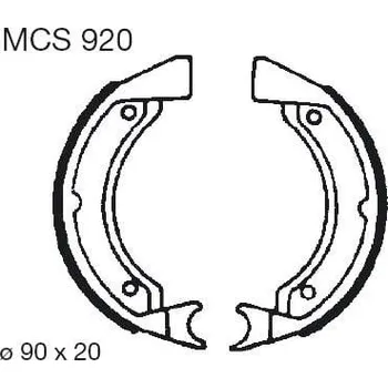 Motodíl Brzdové čelisti LUCAS MCS 920 MCS 920