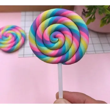 Mini dekorace lízátko 5 ks 2