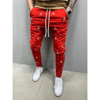 Pánské kalhoty Pánské kalhoty A3127 červená M