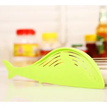 Cedník a síto Kuchyňský cedník ve tvaru ryby J1960 žlutá