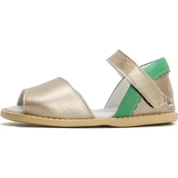 Dívčí sandály Dívčí retro sandály zlatá 27