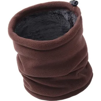Šála Sportovní nákrčník tmavě hnědá