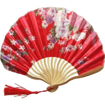 Karnevalový doplněk Vějíř s květinami 2