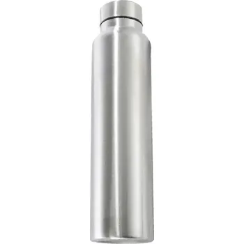 Nerezová lahev na vodu 1000 ml Lehká a odolná kovová sportovní láhev s nepropustným víčkem Ergonomický design Hydratační láhev na pití Široké hrdlo