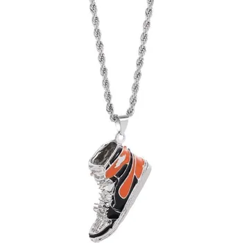 Náhrdelník Náhrdelník s přívěskem bota oranžová