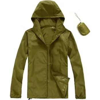 Dámská casual bunda Jarní/podzimní bunda armádní zelená XXS