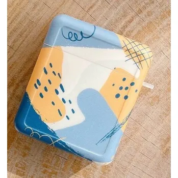 Příslušenství pro sluchátka Obal na pouzdro na Apple Airpods modrá 1