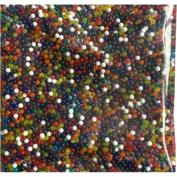 Dětská zbraň Gelové kuličky do dětské pistole 7-8mm 10 000 ks Vodní gelová munice pro dětské zbraně Absorbující vodu Biologicky rozložitelné střelivo do pistolí vícebarevná