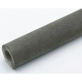 Samolepicí opravná záplata na semiš 50 x 300 cm Oprava semišového čalounění Textilní samolepicí páska Renovace nábytku a obuvi Snadná aplikace tmavě šedá