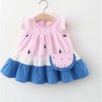 Dívčí šaty Dívčí šaty N605 světle růžová 3