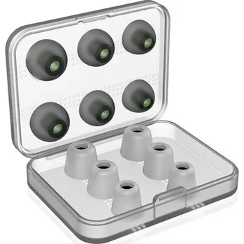 Příslušenství pro sluchátka Špunty na sluchátka 12 ks šedá