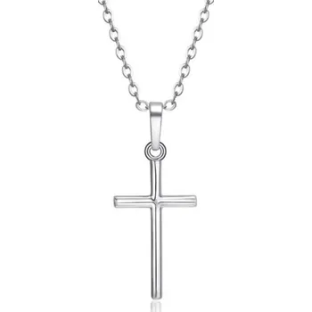 Náhrdelník Náhrdelník s křížem stříbrná
